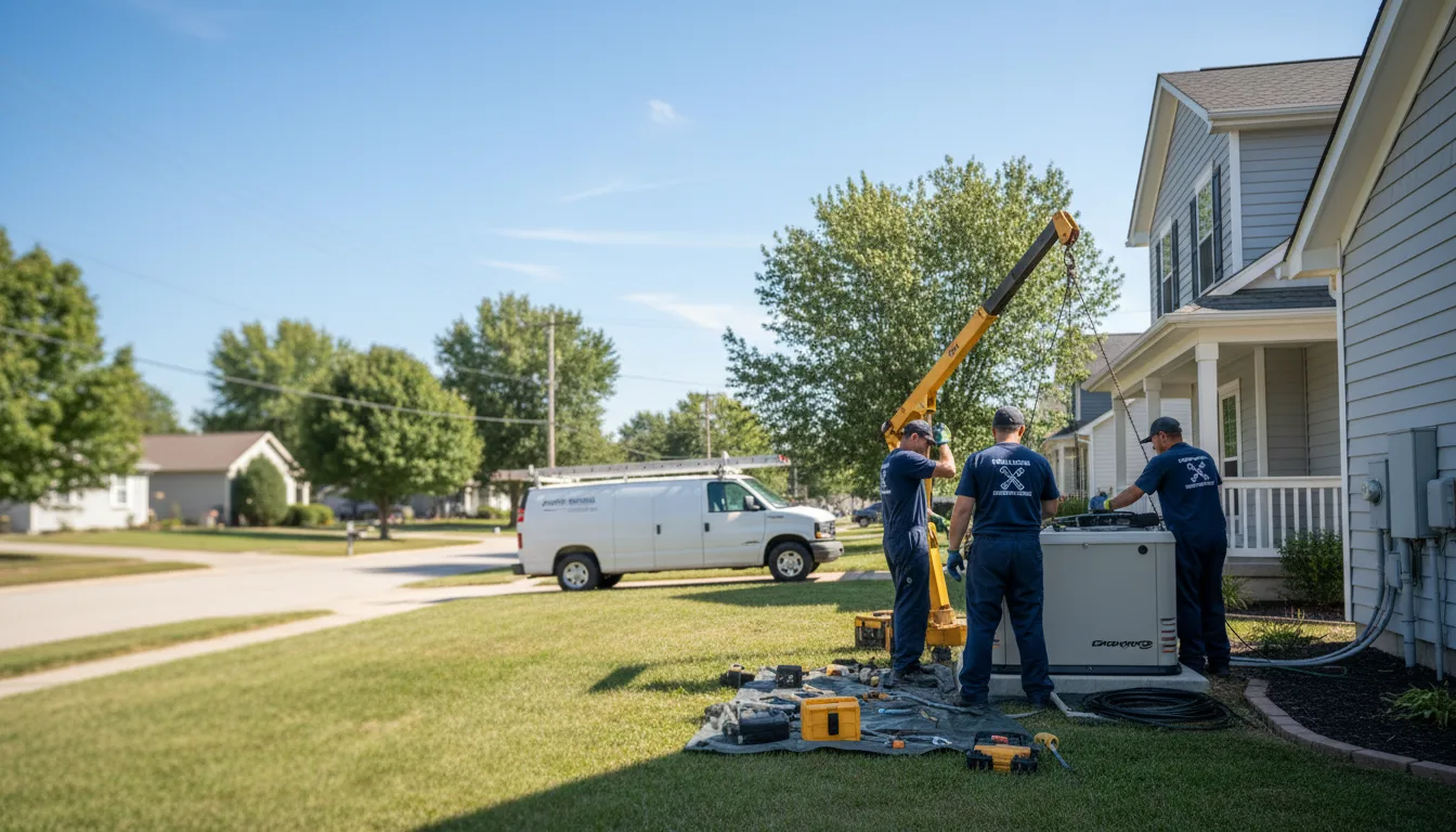 Generator Installation in Kewanee, IL near me